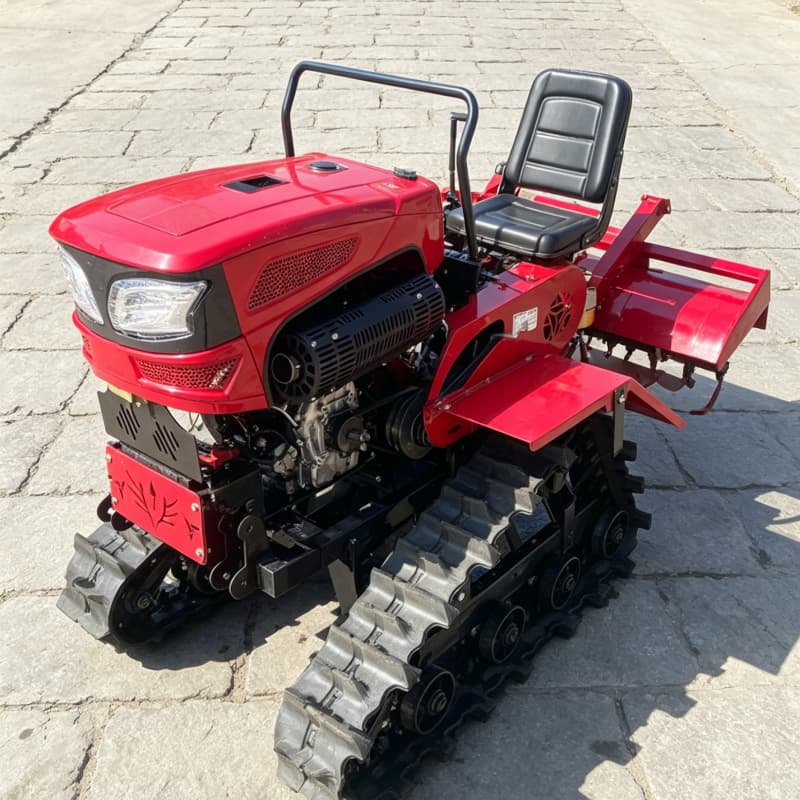 Farming In Agriculture - Customized Crawler tractor, agricultural crawler rotary