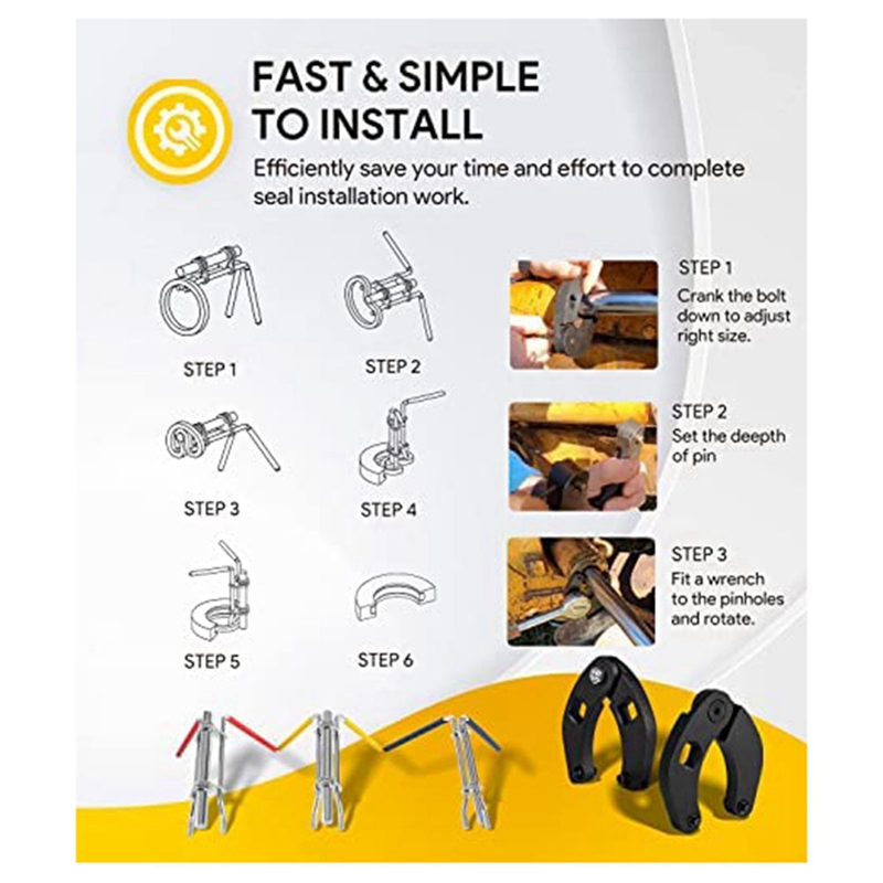 3 Pack Hydraulic Seal Installa - Farming & Agriculture Word Stacks 评论和价格