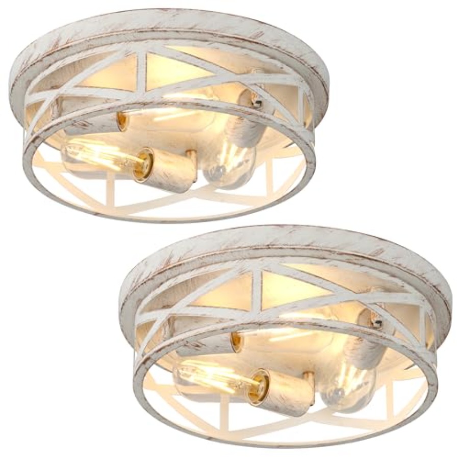 13 inch Flush Mount Ceiling Li - Farming & Agriculture Word Stacks 评论和价格