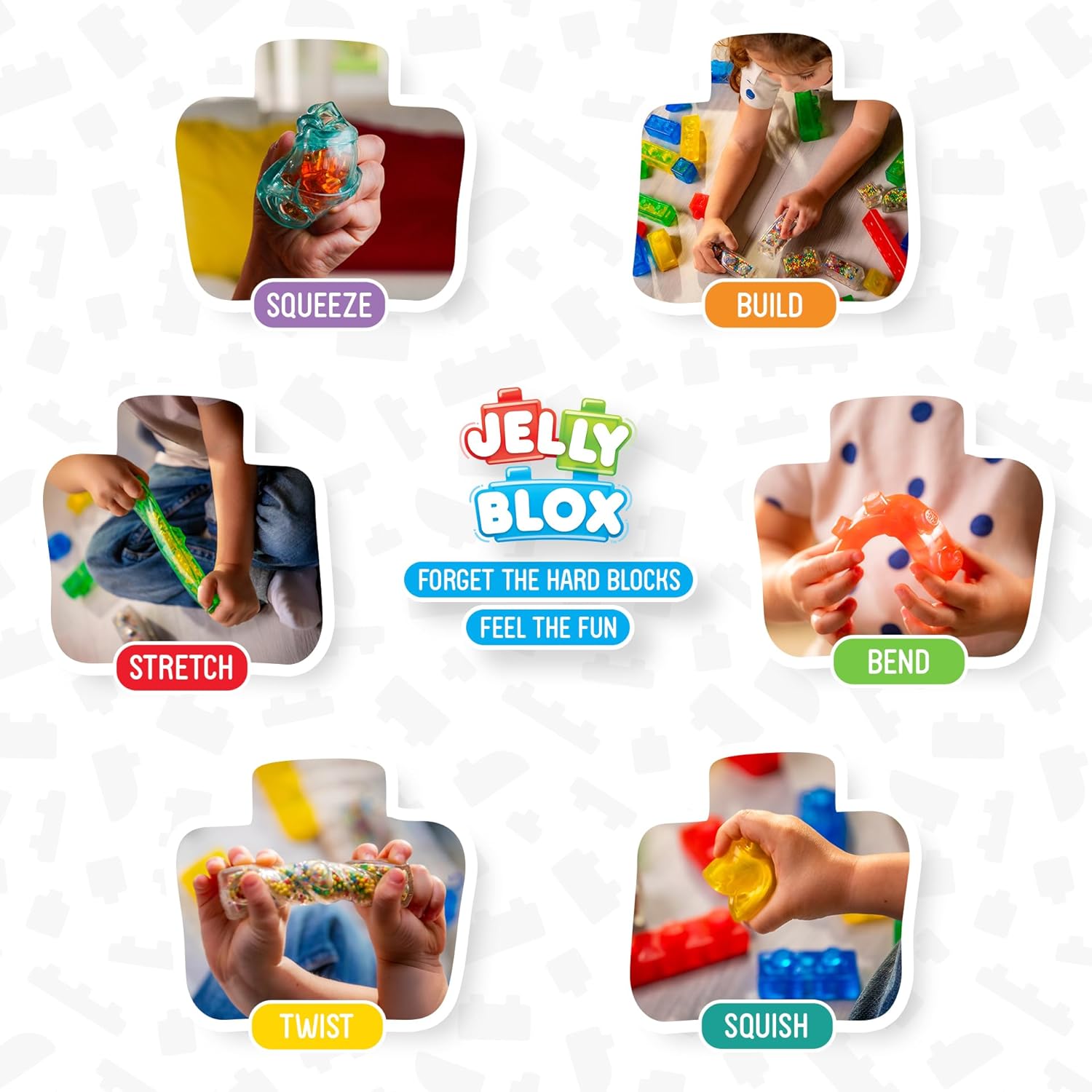 Jelly Blox Farm Set | 18-Piece - Farming & Agriculture Word Stacks 评论和价格