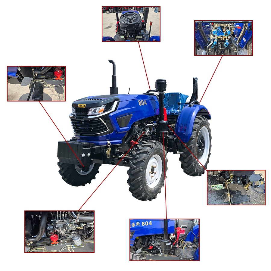 Mini Tractor 25hp/30hp/35hp/40 - Farming Agriculture Equipment 评论和价格